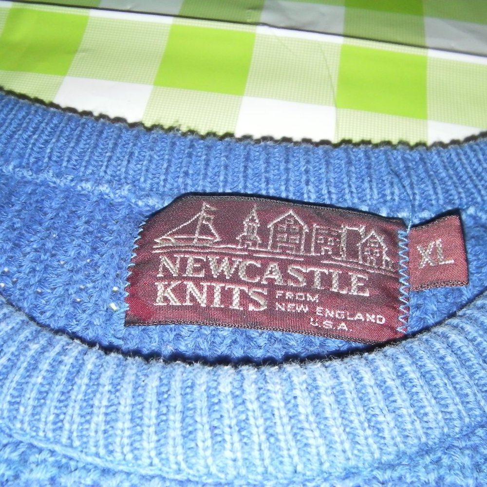 Mens XL Blue Sweater